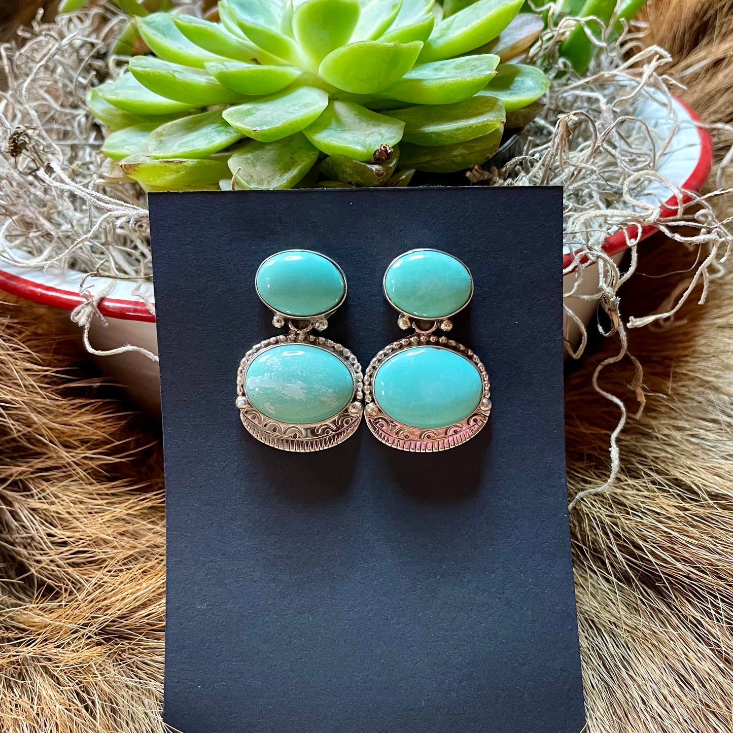 Campitos turquoise earrings