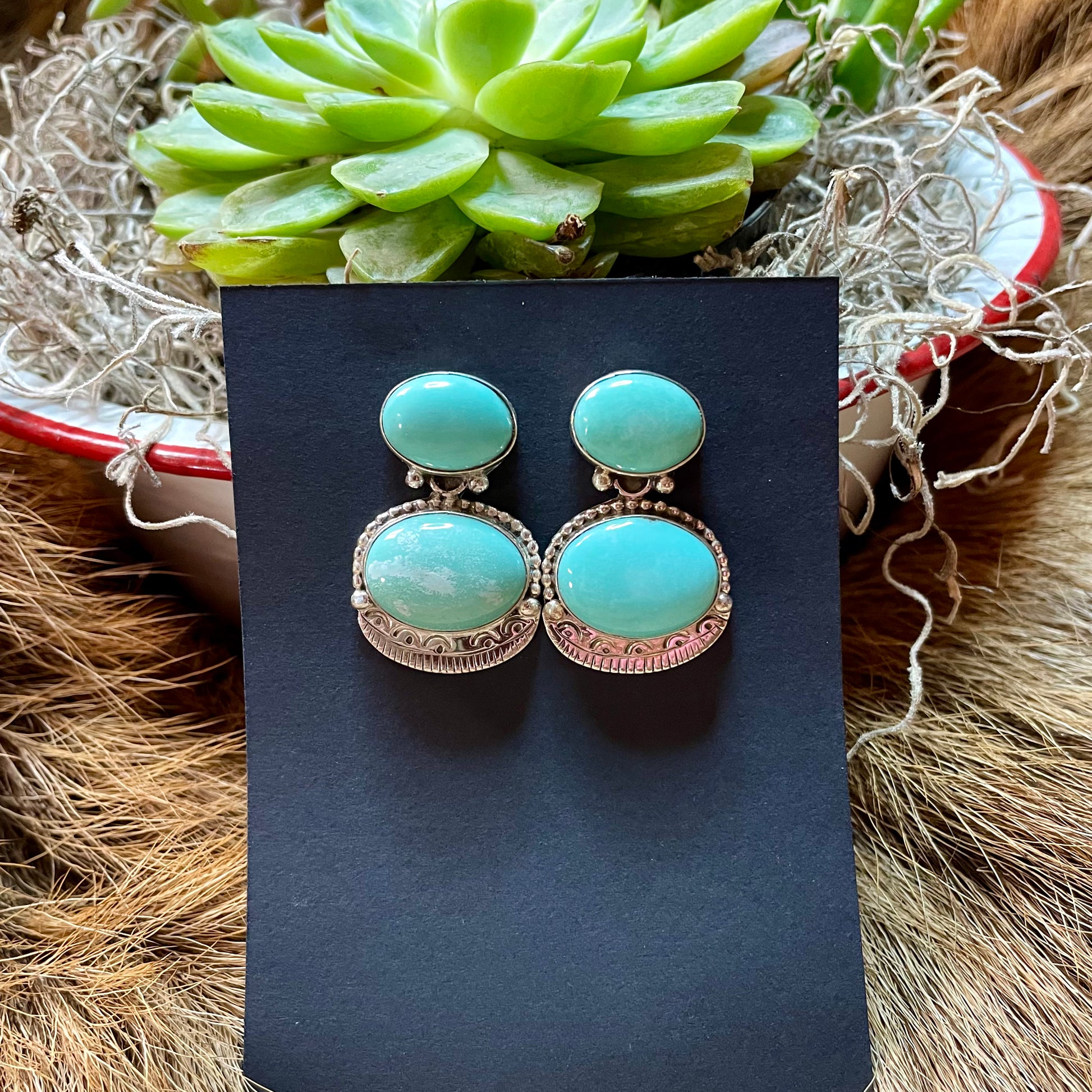 Campitos turquoise earrings 