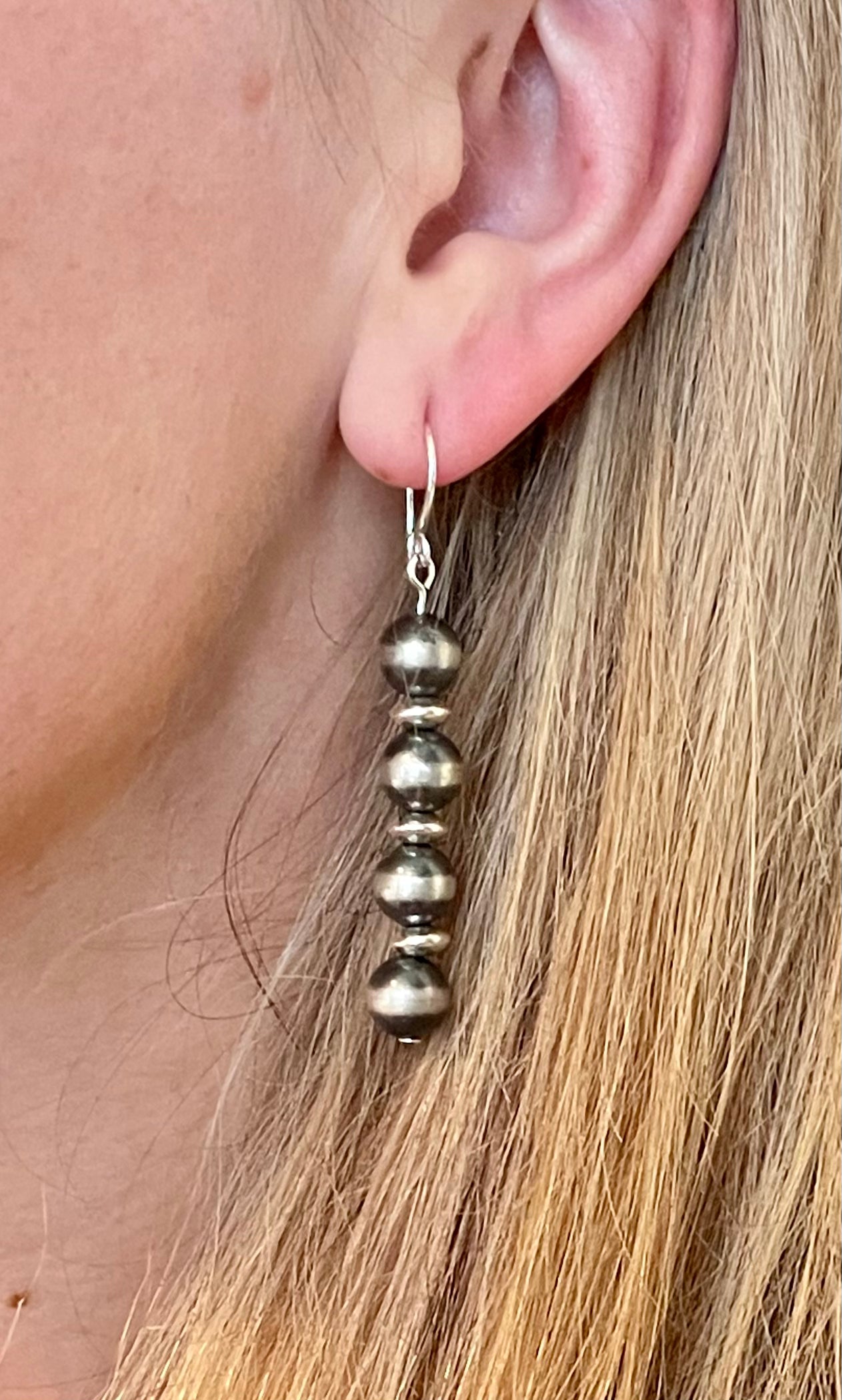 Navajo Pearl earrings