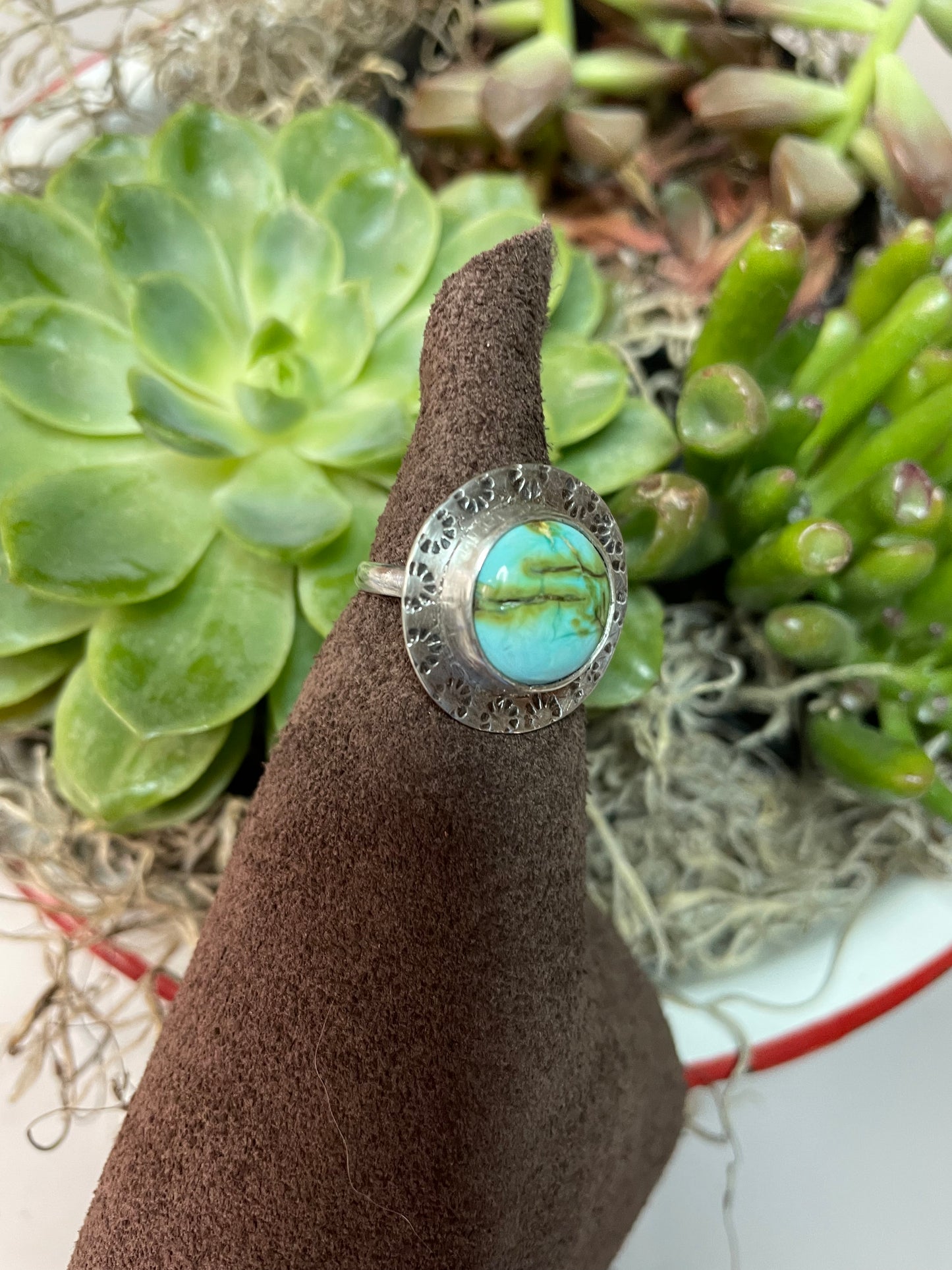 Sonoran Gold turquoise ring 