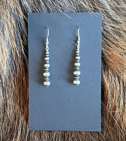 Navajo Pearl drop earrings